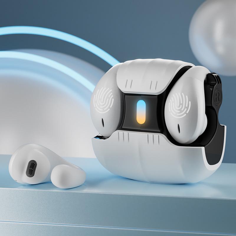 

Новые накладные наушники AS01 в стиле меха с открытым ухом, Bluetooth, костной проводимости белый