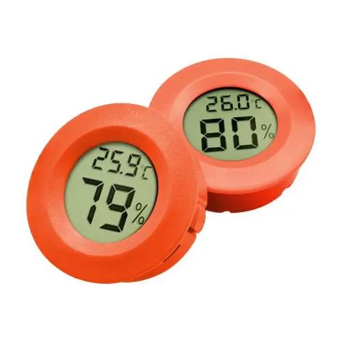 1pc Mini LCD Digital Thermometer & Hygrometer -50°C to +70°C Temperature & Humidity Meter for Fridge Freezer Testing