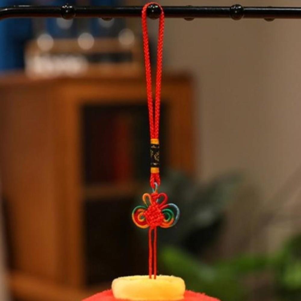 Gefülltes Plüsch Rote Laterne Puppenanhänger Chinesisches Frühlingsfest Ornament Wohnzimmer Tür