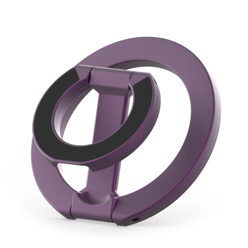 MagSafe Double-Sided Magnetic Phone Holder with Rotating Ring
