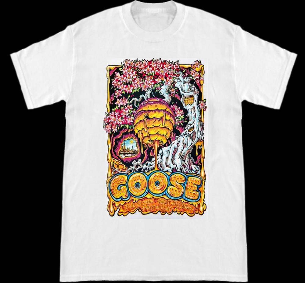 Гусь Хилс Стэдиум Квинс 2024 Мужская и Женская S-5XL CG1178 Унисекс Футболка L