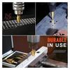 6/7Pcs 4-12mm 4-20mm 4-32mm Step Drill Bit Set Anti Rust Quick Change Bits Set  Wood Drilling