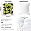 Abstrakt Hund Kuddfodral 2-i-1 Vändbart Plysch Kuddfodral | Bil/Soffa/Säng | Perfekt Gåva