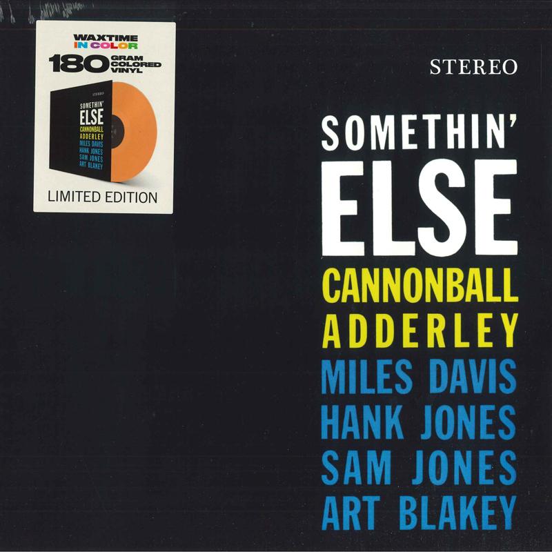

LP Record CANNONBALL ADDERLEY - Somethin Else 950614 WaxTime In Colo 2018 Europe Jazz
