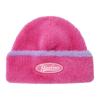 MLB Polyurethane Beanies Unisex Pink Fashion 3ABNBM446-50MAS