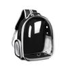Borsa da Viaggio Trasparente per Gatti con Tetto Apribile, Stile Capsula Spaziale, Traspirante, Portatile, Zaino di Grande Capacità per Animali Domestici