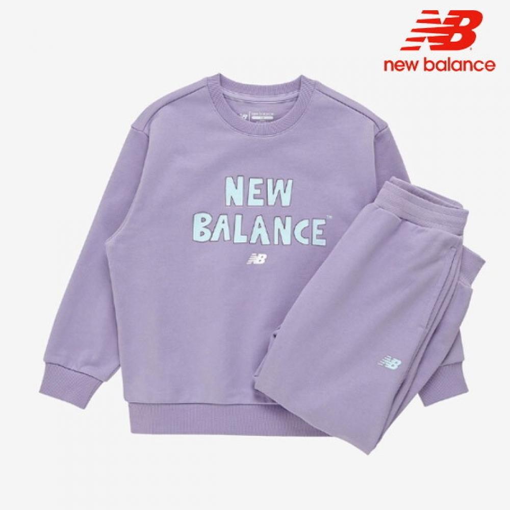 

New Balance Kids 2pcs Logo Point Set Up Nk9yfb101u 88 Training 140/size