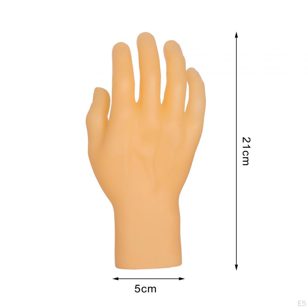 Supporto Espositivo Manichino Mano Modello Anelli Nail Art Allenamento Bracciale Collana Gioielli