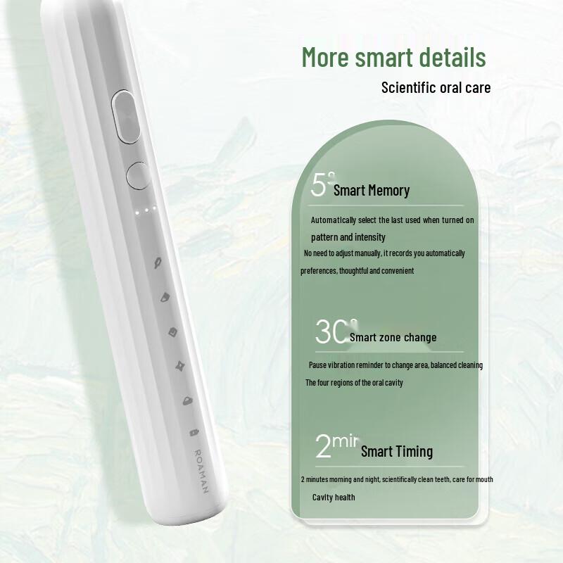 ROAMAN E30 Smart Sonic Electric Toothbrush CN plug (adapter included)