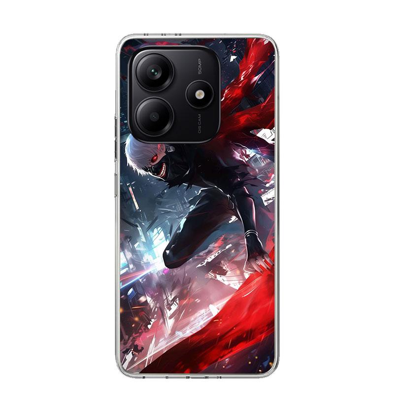 G-Ghoul Tokyo Kaneki Ken Phone Case For Xiaomi Redmi Note 13 14 15 Pro Plus 12S 12 14S 11S 11E 10 10S 11 11T 5G 4G Cover Coque R