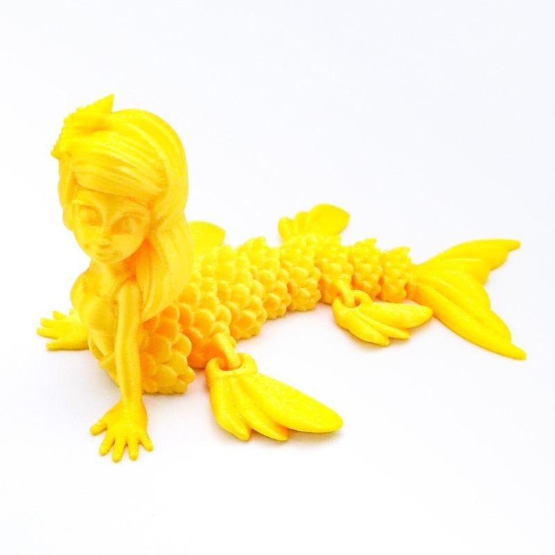 Mermaid 3D Printed Exquisite Figure Colorful Multi-Jointed Movable Girl Birthday Party High-quality Gift for Girl Like Figurines