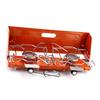 Double Burner Gas Stove Portable 2 Burner Outdoor Gas Stove with Foldable Legs Aluminum Alloy Camp Picnic Cooker