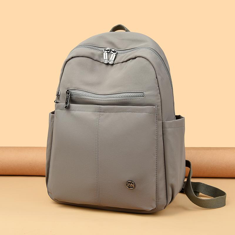 Damen Rucksack Student Große Kapazität Schultasche Leichter Nylon Reiserucksack