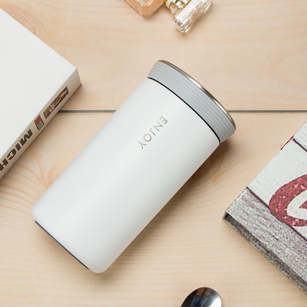 New 350ml Thermos Mug with Filter Business Style Double Wall Stainless Steel Vacuum Flasks Coffee Tea Travel Mug Thermocup