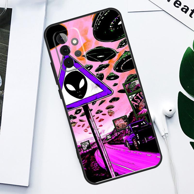 Alien UFO For Samsung Galaxy A13 A53 A33 A54 A34 A14 A55 A35 A15 A05 A06 A16 A22 A32 A52 Phone Case