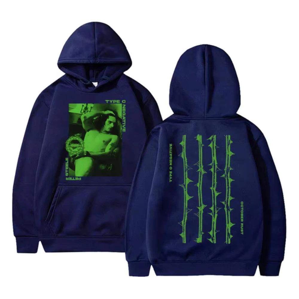 Typ O Negative Kunst Ästhetik Hoodies Herrenmode Hochwertige Hoodies Retro Streetwear Herren Damen Vintage Rock Neues Sweatshirt