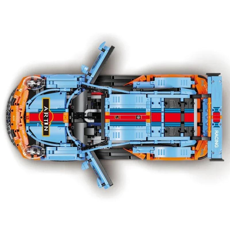Classic Racing Sports Car 1680pcs Building Block Toys Educational DIY Racing  Brick Vehicle Are Random Styles Gifts for Children