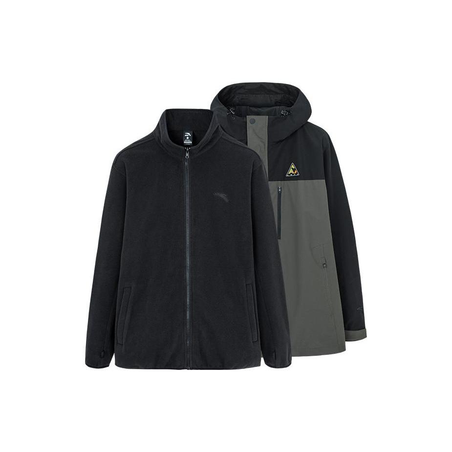 Anta Thermal Windbreaker Jacket Men s Two Piece Set Dark Aqua Green 152246604-4 XXXL