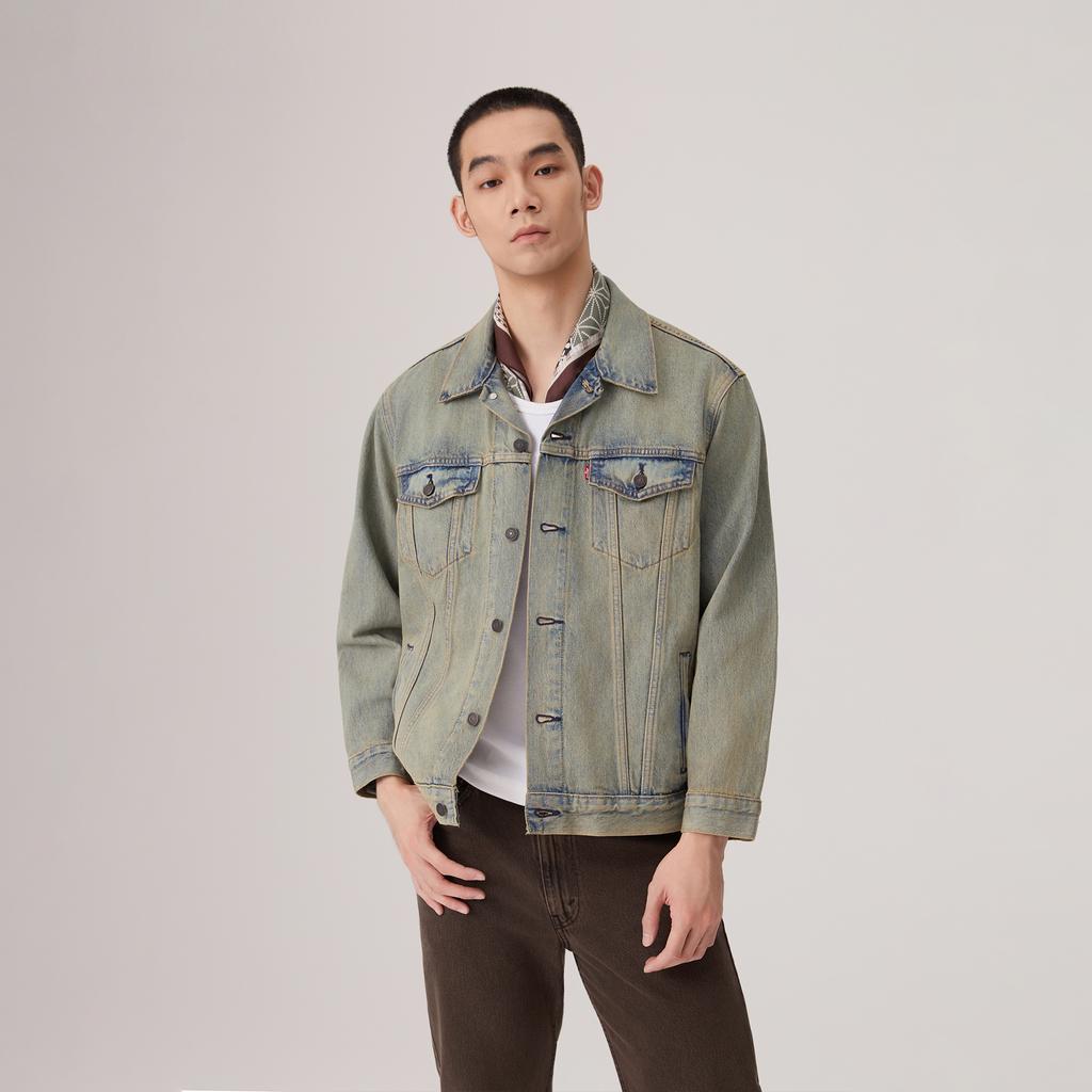 Levi's Denim Jacket Men's Smoke Blue A5782-0073