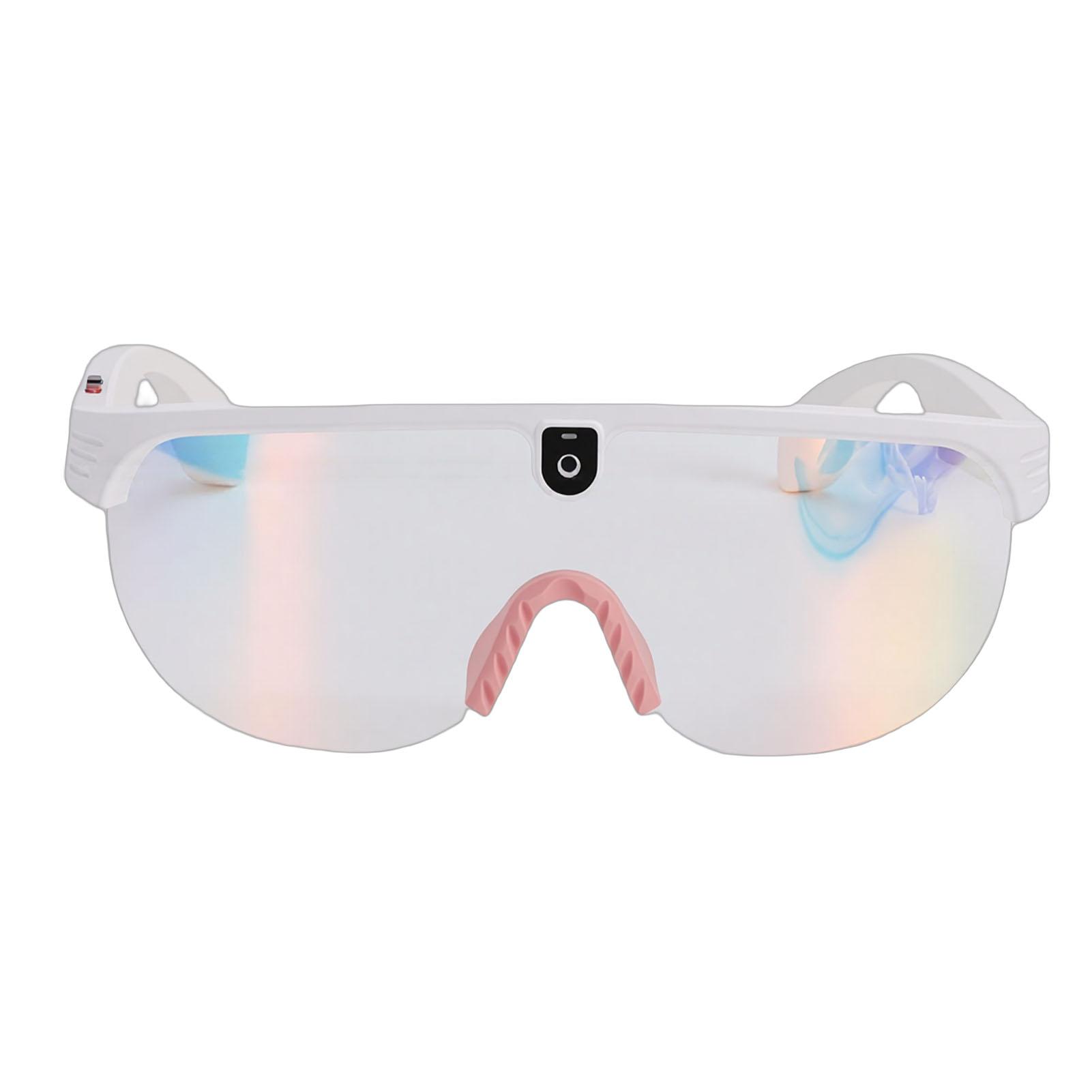 

Smart Sports Glasses with 8MP 1200P Camera IPX6 Water Proof Touch Control Bluetooth AI Cycling Sunglasses for Outdoor