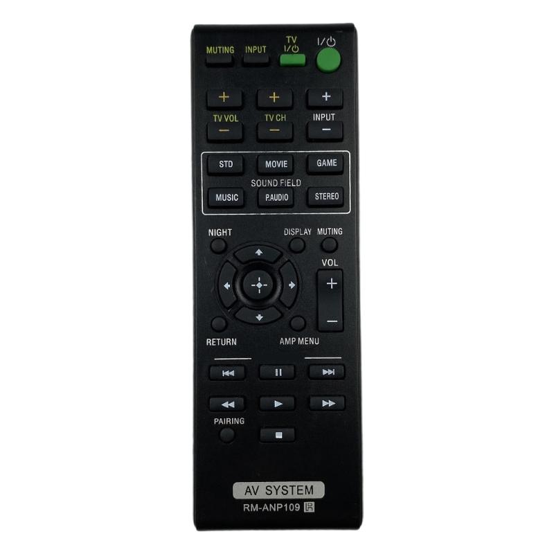 High Sensitivity Remote Control RM-ANP109 Remote Controller Replacement For Home Theater System 1