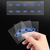 Focus Hot For Ford Fashion Car Rearview Mirror Badge Emblem Decal Interior Sticker For Ford Focus 3 2015-2018 Kuga 2016-2019 Esc