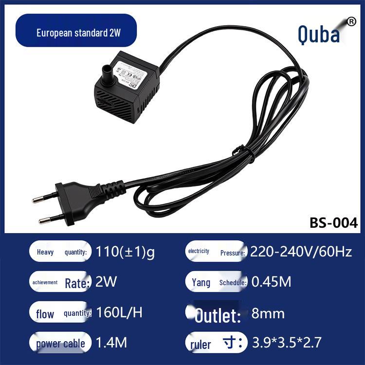

Quba Silent Mini Submersible Pump for Fish Tanks and Water Features