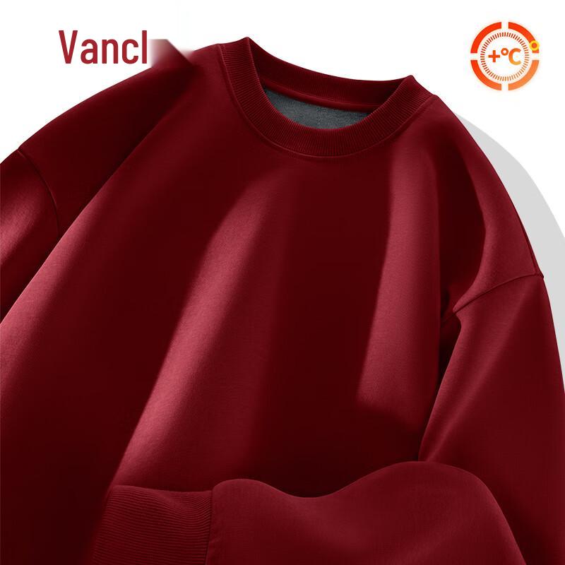 

VANCL Men s Fleece-Lined Pullover Sweatshirt L