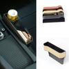 Seat Side Organizer Cup Holder for Cars Leather Multifunctional Auto Seat Gap Filler Storage Box Seat Pocket Stowing Tidying