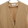 ANIECA V neck Best Brown stretch Women Used