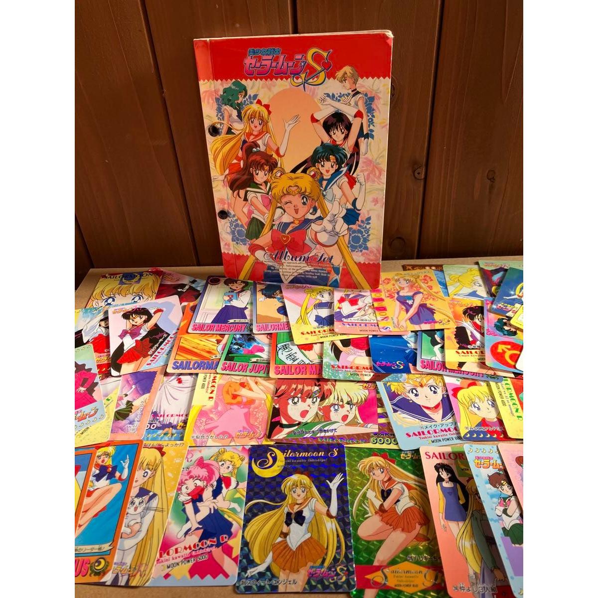 Использованная карта Sailor Moon Carddass Summary Amada того времени