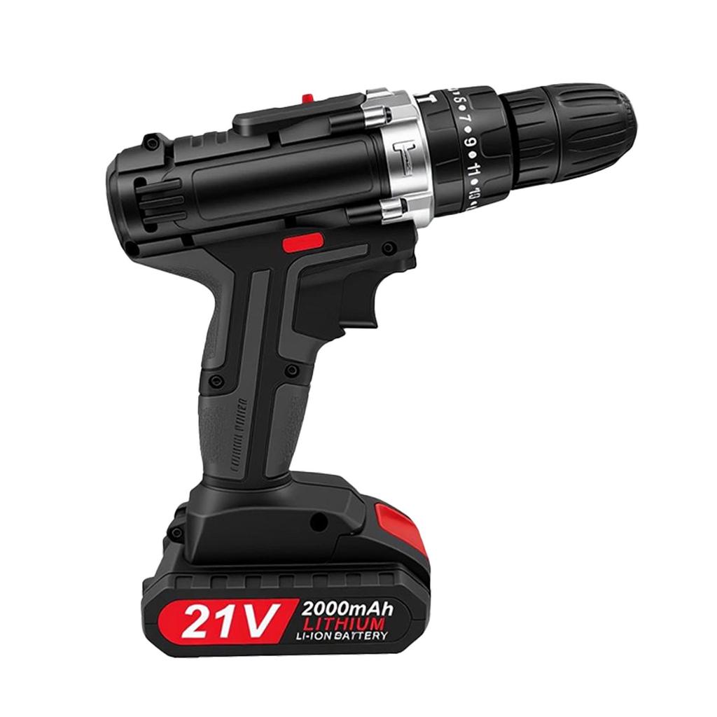 Cordless Rechargeable Dual-Speed Portable Hammer Drill
