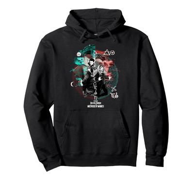 Marvel Doctor Strange In the Multiverse of Madness Glitch Hoodie