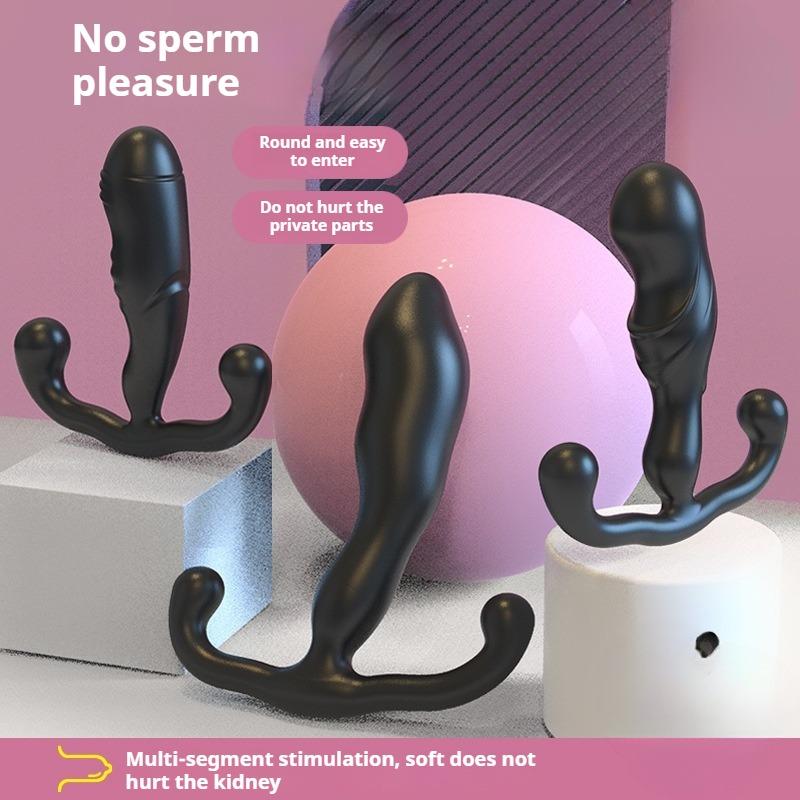 Dildo de Silicona 100% Segura Tapones Anales Butt Plug Unisex Sexy Tapón 3 Tamaños Diferentes Juguetes Sexuales para Adultos para Hombres/Mujeres Entrenador Masajeador