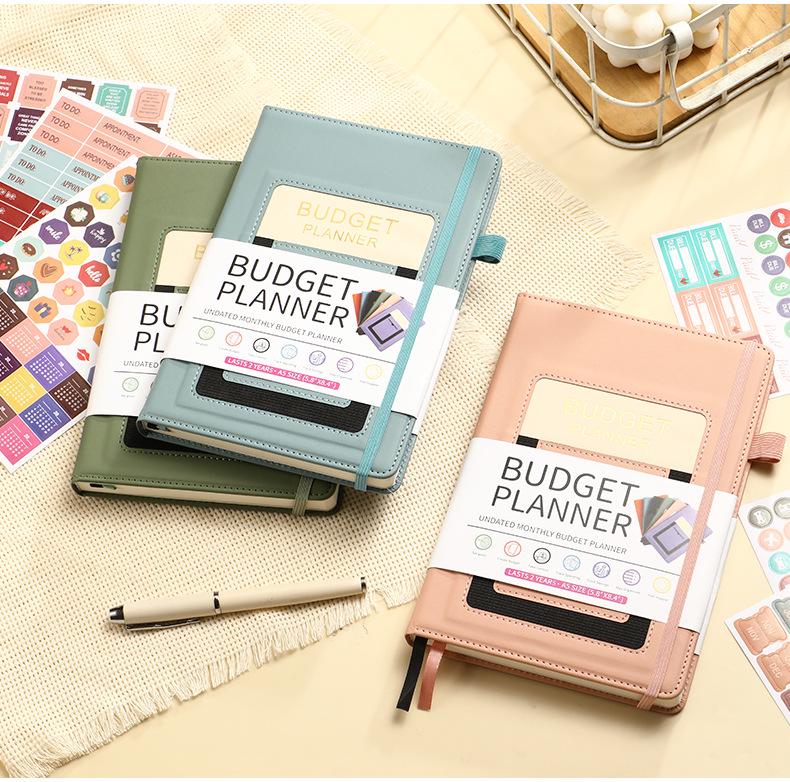 Undated Budget Book: Expense Tracker, Bill Manager & Financial Planner