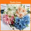 Simulated 7 Heads Multiple Petals Lily Bouquet Artificial Flower For Event Planning And Home Beautification