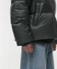Musinsa Standard Ripstop Down Puffer Short Padded Jacket [Khaki Gray]