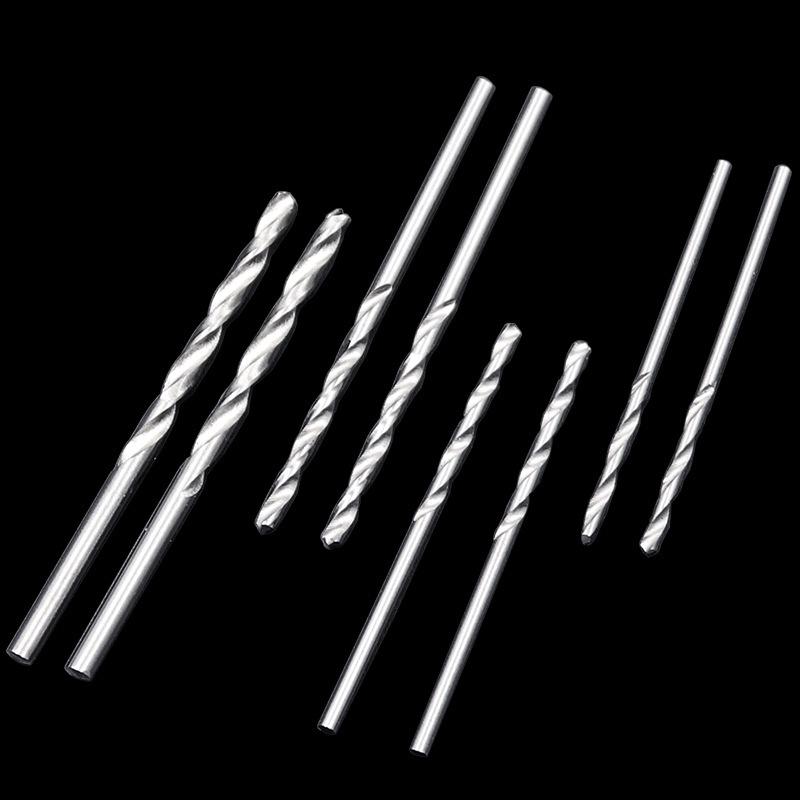 Titanium-Plated High-Speed Steel Twist Drill Bit Set (Straight Shank), 10/25 Pieces