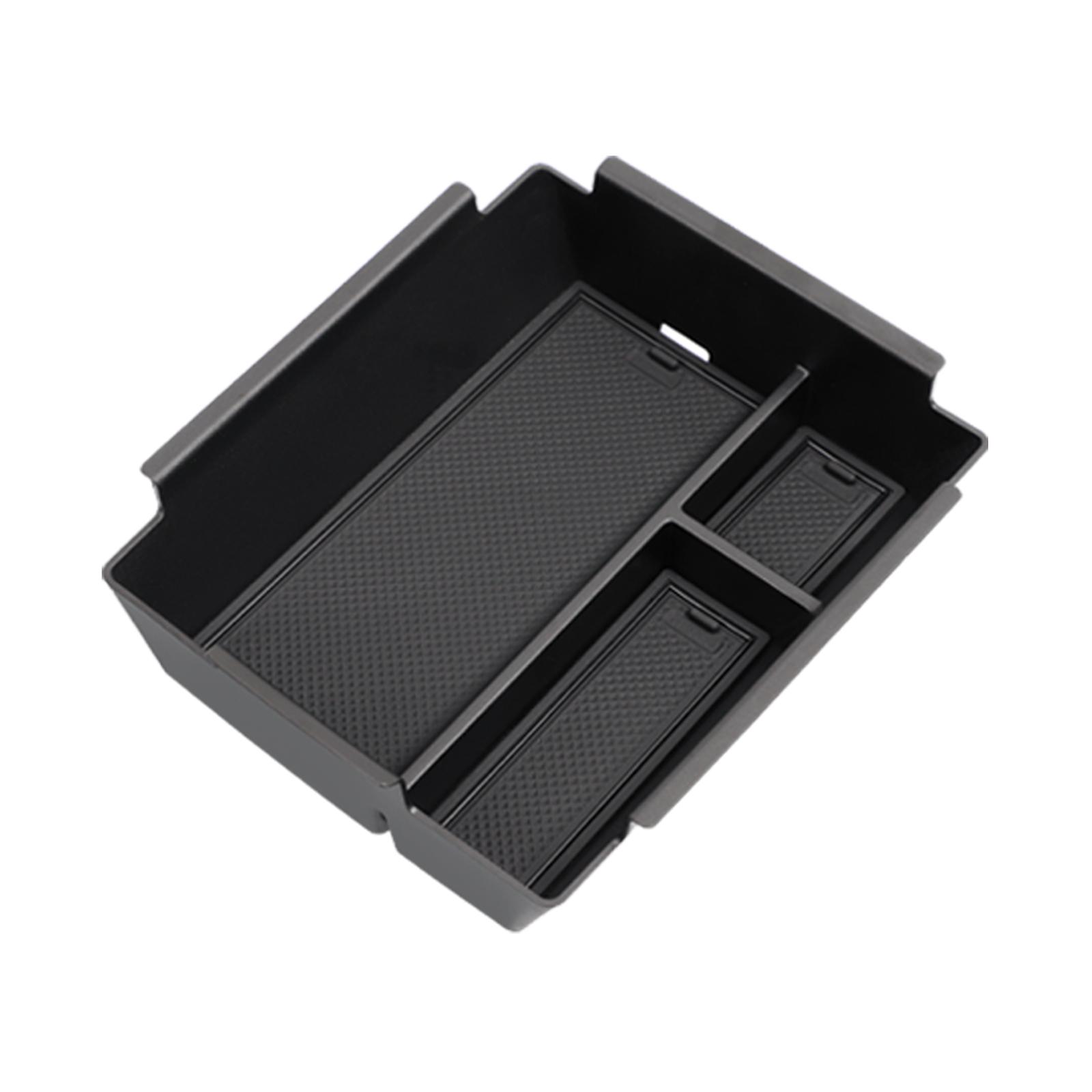 for Geely Galaxy E5 2024-2026 Center Console Armrest Box Car Storage Box Accessories Organizer Tidying Tray ABS Black Armrest Box