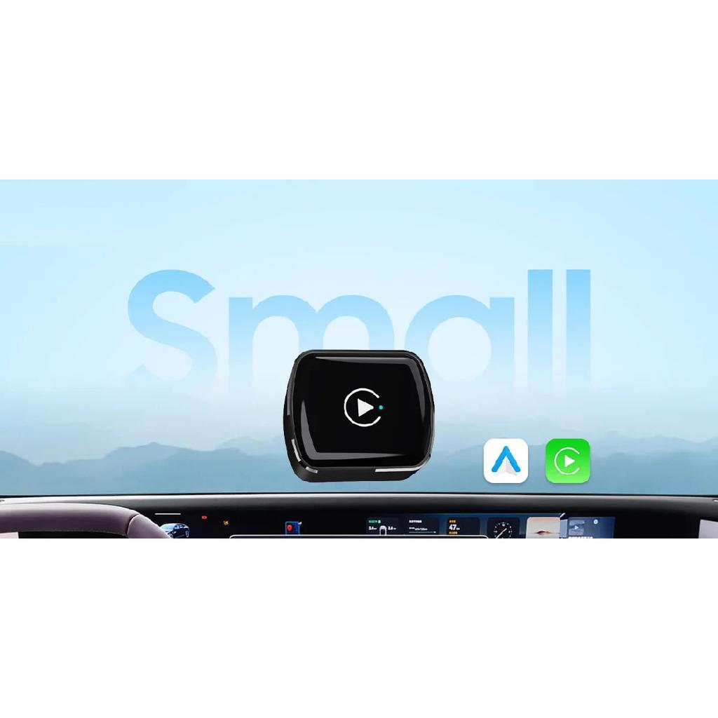 Wireless CarPlay Adapter 2026 Upgrade Wired CarPlay To Wireless, Mini USB Design for Cars with Built-in Wired Apple CarPlay Seam