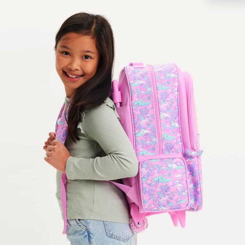 Smiggle Australia Large Capacity Cartoon Backpack for Students