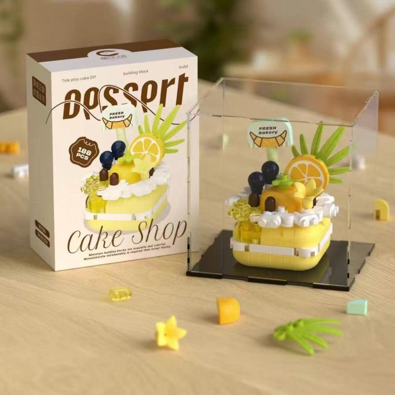 Chaole Innovative Cake-Themed Building Blocks: Toy Set for Girls