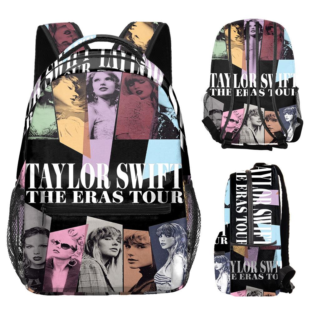 Taylor Swift Grund- und Sekundarschulrucksack, Kinderrucksack, Vollständig bedruckter Rucksack