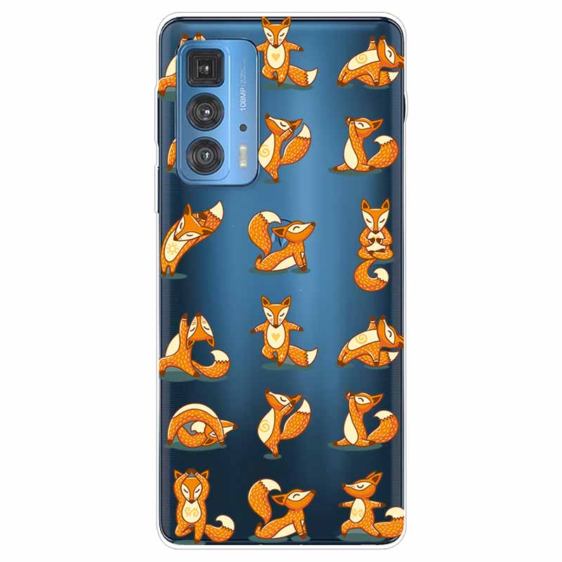 Für Motorola Moto Edge 20 Pro Lite 5G Hülle Silikon Weich Transparent Hülle für Moto Edge20 Fusion Pro Handyhülle Transparent TPU Hülle