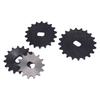 420 Chain Sprocket 14T 16T 18T 20T Sprocket Inner Diameter 12x17mm H Hole Motor Chain Sprocket