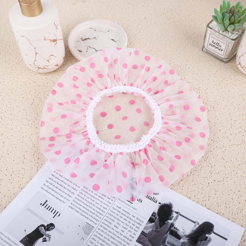 Waterproof Disposable Shower and Bath Cap for Women - Thickened, Enlarged, and Anti-Smoke Design