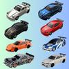 2025 Best-seller 1:64 1:43 Drift Remote Control Car, Four-wheel Remote Control Car, Full-scale Desktop Racing Toy, Children Gift