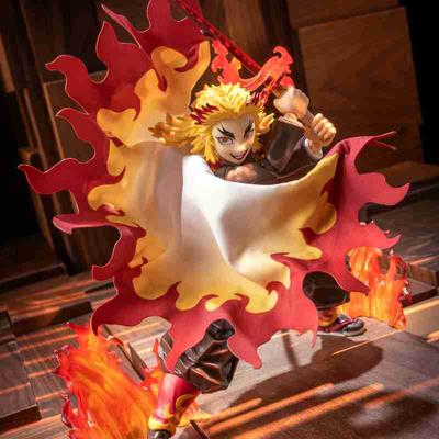 Devil Killer 1/12 Anime Buzzmod Jingshilang Lun Wukong Flammen-Hashira Umhang 6-Zoll Actionfigur Modell Spielzeug