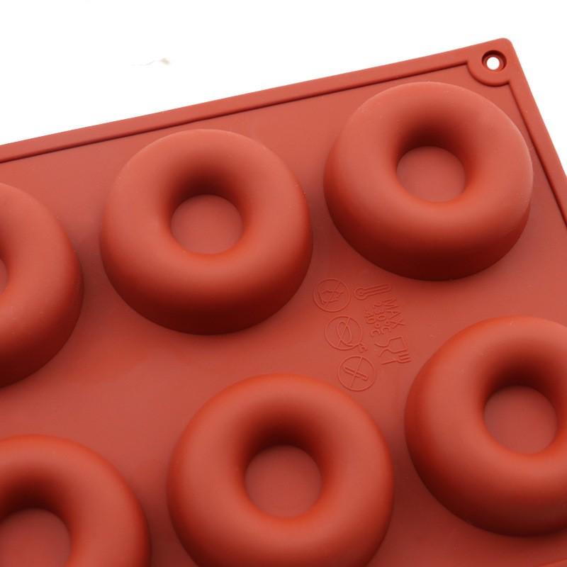 Food Grade Silicone Donut Chocolate Mold Silicone Donut Mold Maker Cake Maker Mold Desserts Baking Tools