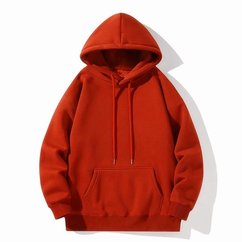 2024 Autumn European & American Women's Casual Loose Hooded Sweatshirt